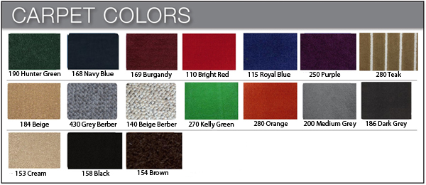Carpet Mat Colors