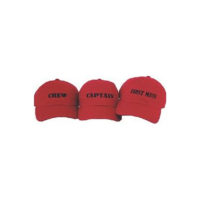 Captain and Crew Hat Red