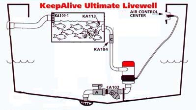 Recirculating pump kit installation