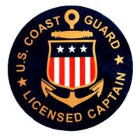 USCG Licensed Captain Decals